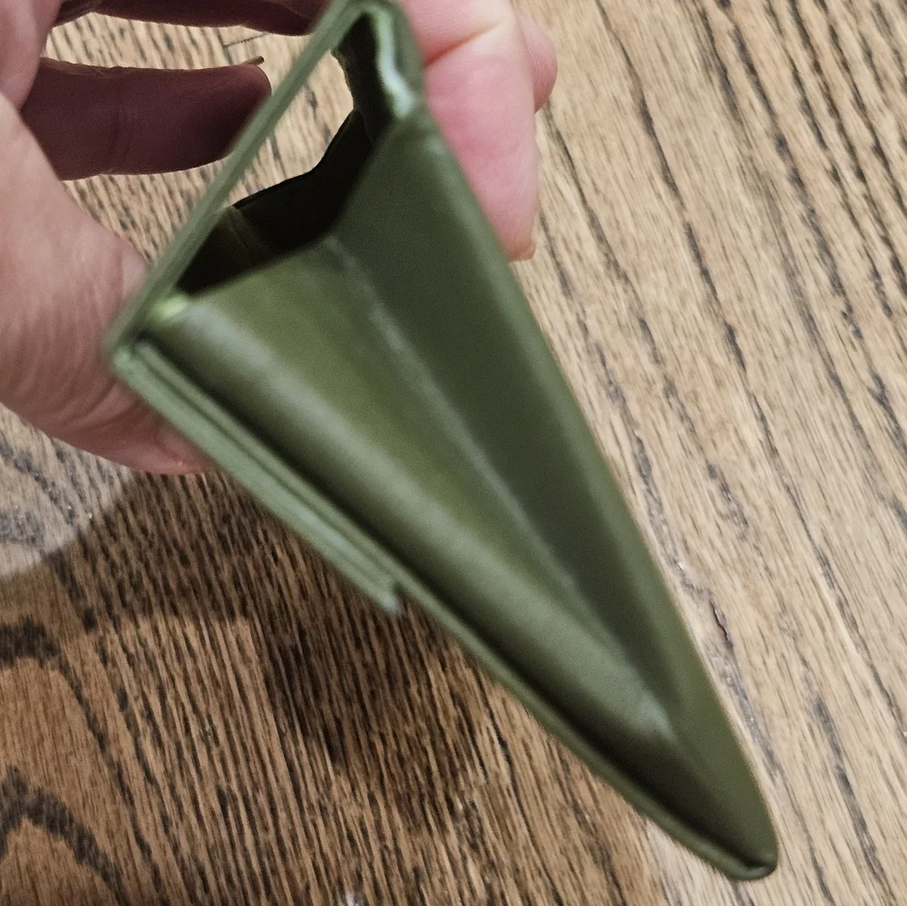 Longchamp Olive Green Eyewear/Sunglasses Case
